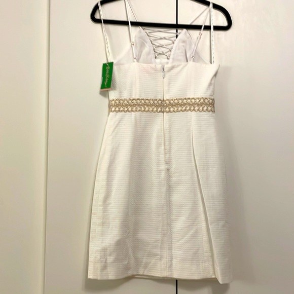 Lilly Pulitzer White Shift Dress NWT - Picture 2 of 6